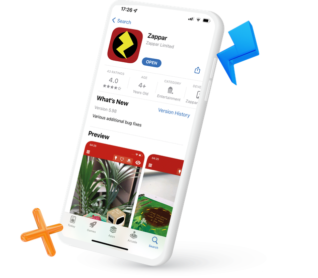 Zappar app